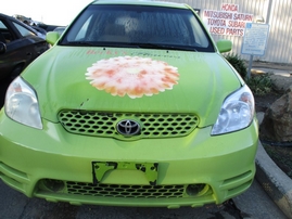 2003 TOYOTA MATRIX LIME GREEN 1.8L MT Z15092